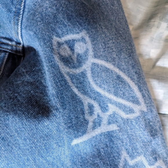 DRAKE'SOCTOBERS VERY OWN OVO x NBA TEAM ICONS DENIM JACKET. MEDIUM - Picture 3 of 7